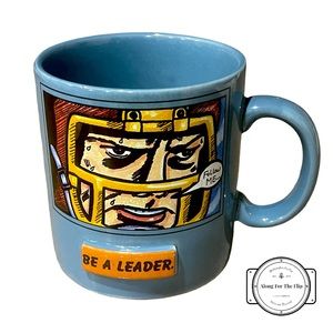 Russ Berrie Be a Leader Follow Me Football Coffee Mug 12oz.